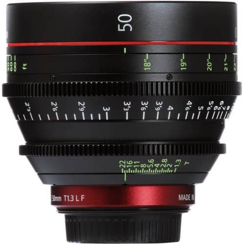 Canon CN-E 50mmT1.3L F Cinema Lens