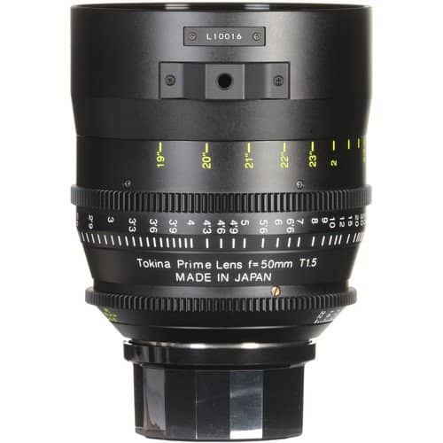 Tokina 50mm T1.5 Cinema Vista Prime Lens for PL Mount