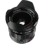 Voigtlander 21mm f1.8 Ultron Black Aspherical Lens - M Mount
