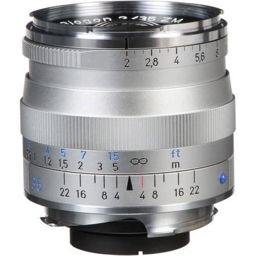 Zeiss 35mm f/2 Biogon T ZM for Leica (Silver)