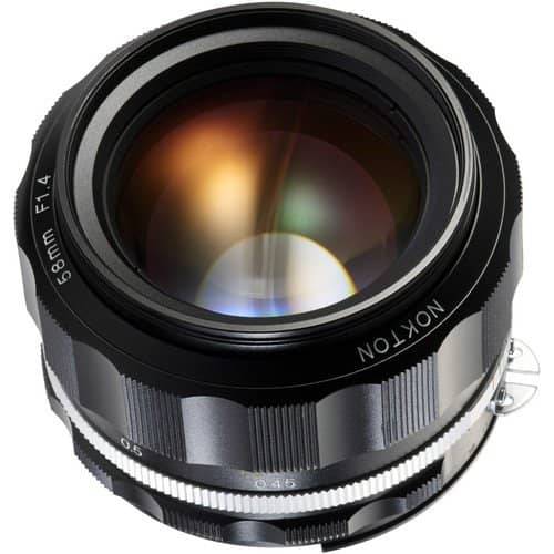 Voigtlander Nokton 58mm f/1.4 SL II S  for Nikon (Black)