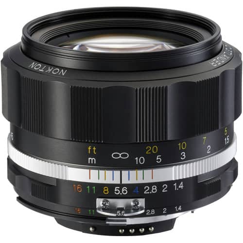 Voigtlander Nokton 58mm f/1.4 SL II S  for Nikon (Black)