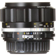 Voigtlander Nokton 58mm f/1.4 SL II S  for Nikon (Black)