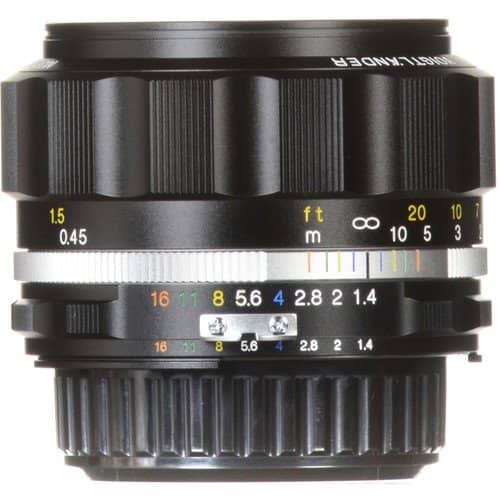 Voigtlander Nokton 58mm f/1.4 SL II S  for Nikon (Black)