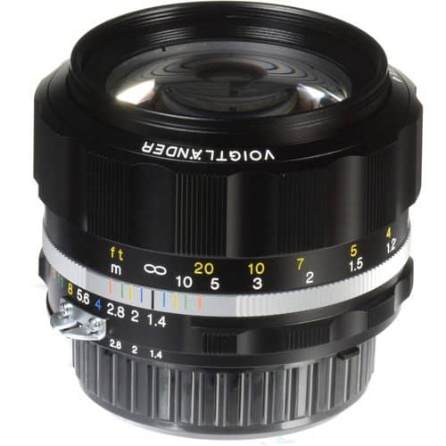 Voigtlander Nokton 58mm f/1.4 SL II S  for Nikon (Black)