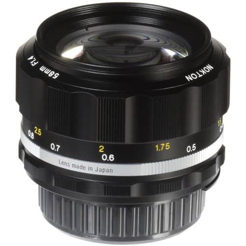Voigtlander Nokton 58mm f/1.4 SL II S  for Nikon (Black)