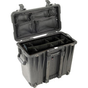 Pelican 1440 Case With Dividers And Lid Organiser - Black
