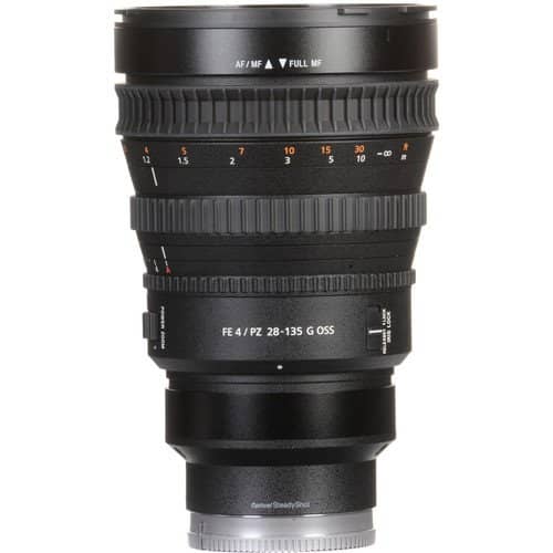 Sony FE PZ 28-135mm F4 G OSS Full-Frame Power Zoom Lens