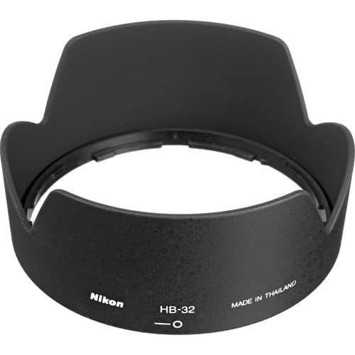 Nikon HB-32 Lens Hood for Select Nikon Lenses