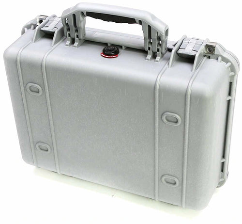 Pelican Case 1500 No Foam Silver