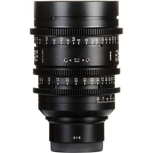 Sigma 18-35mm T2 Cine Lens for Sony E-Mount