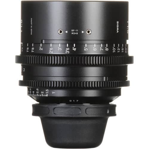 Sigma 50mm T1.5 Cine Lens for Canon EF Mount