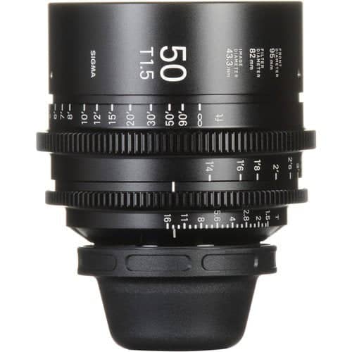 Sigma 50mm T1.5 Cine Lens for Canon EF Mount