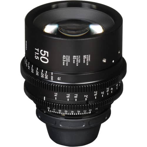 Sigma 50mm T1.5 Cine Lens for Canon EF Mount