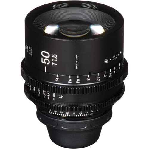 Sigma 50mm T1.5 Cine Lens for Sony E Mount