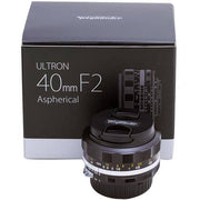 Voigtlander 40mm f/2.0 Ultron SL II Aspherical Lens for Nikon