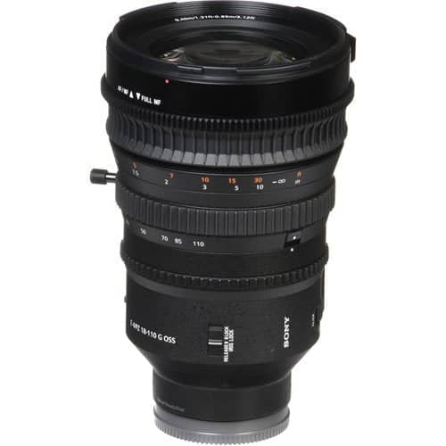 Sony E PZ 18-110mm f/4 G OSS Lens