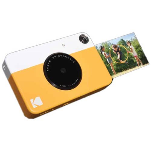 Kodak PRINTOMATIC Instant Digital Camera (Yellow)