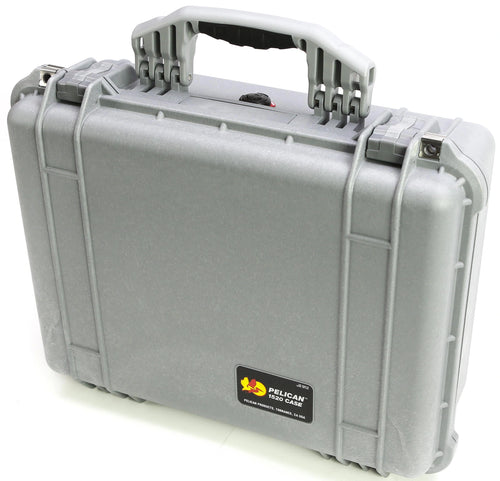 Pelican Case 1520 No Foam Silver