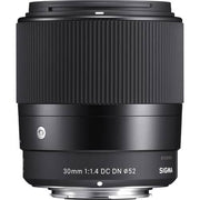 Sigma 30mm f/1.4 DC DN Contemporary Lens for Sony E-mount