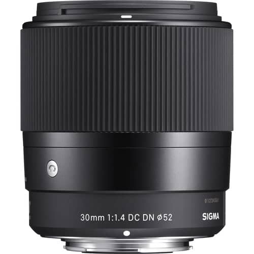 Sigma 30mm f/1.4 DC DN Contemporary Lens for Sony E-mount