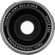 FUJIFILM WCL-X100 II Wide Conversion Lens (Silver)