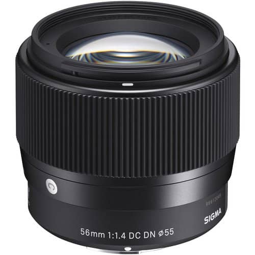 Sigma 56mm f/1.4 DC DN Contemporary Lens for Sony E-Mount