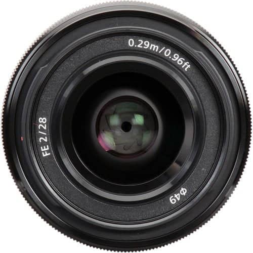 Sony FE 28mm f/2 Wide Angle Lens