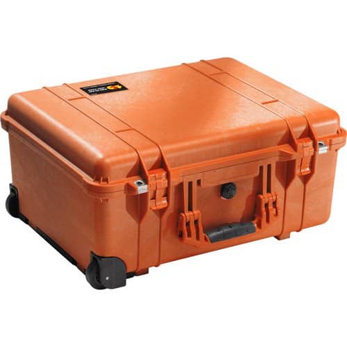 Pelican 1560 Case with Foam Set (Orange)