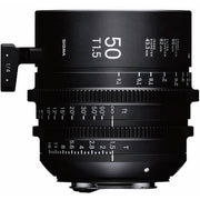 Sigma 50mm T1.5 Cine Lens for Canon EF Mount