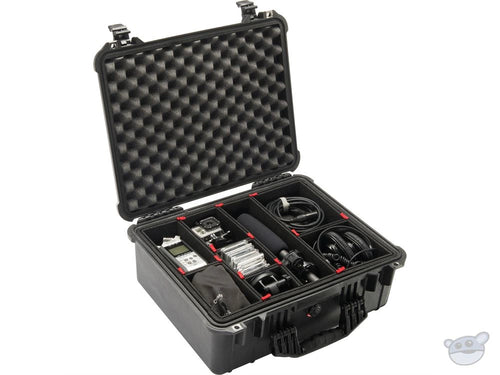 Pelican Case 1550 Black with TrekPak