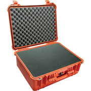 Pelican 1550 Case with 4-Piece Foam Set (Orange)