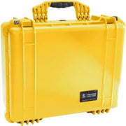 Pelican 1550 Case with 4-Piece Foam Set (Yellow)