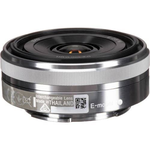 Sony 16mm f/2.8 E-mount lens