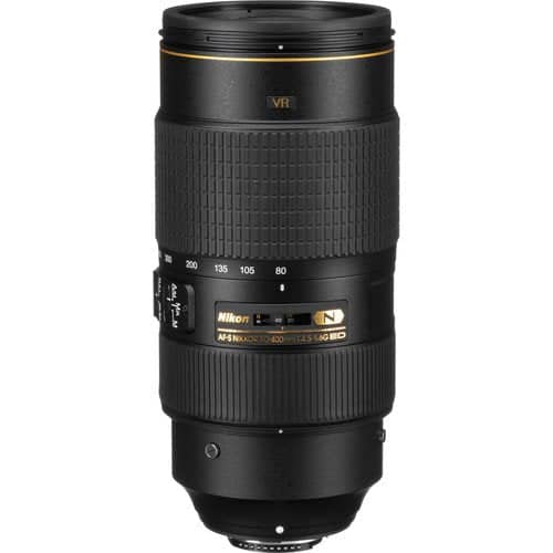Nikon AF-S NIKKOR 80-400mm f/4.5-5.6 G ED VR Lens