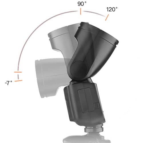 Godox V1 TTL Li-Ion Round Head Camera Flash for Canon - Georges Cameras