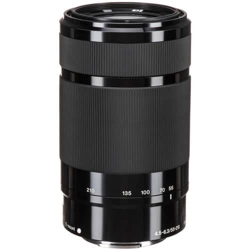 Sony 55-210mm F/4.5-6.3 OSS E-mount Lens