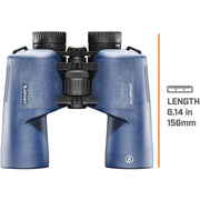 Bushnell 7x50 H2O Porro Prism Binoculars (Dark Blue)