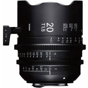 Sigma 20mm T1.5 Canon EF Mount Cine Lens