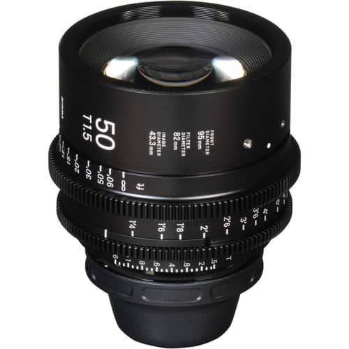 Sigma 50mm T1.5 Cine Lens for Sony E Mount