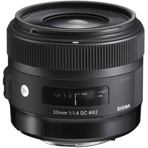 Sigma 30mm f/1.4 DC HSM Art Series for Nikon