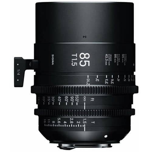 Sigma 85mm T1.5 Cine Lens for Canon EF Mount