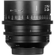 Sigma 24mm T1.5 Canon EF Mount Cine Lens