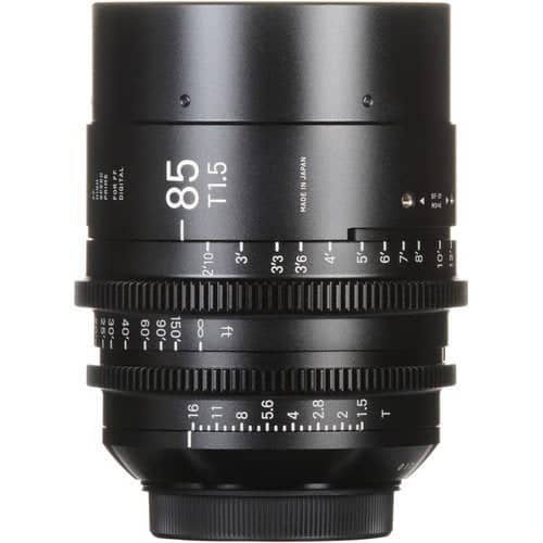 Sigma 85mm T1.5 Cine Lens for Canon EF Mount