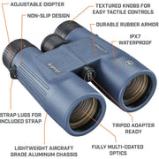 Bushnell 8x42 H2O Roof Prism Binoculars (Dark Blue)