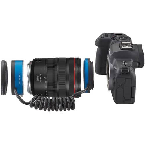 Novoflex EOSR-RETRO Automatic Reverse Adapter for Canon RF-Mount Including Heliopan Protection Filter