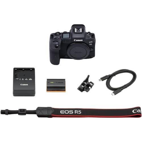 Canon EOS R5 Mirrorless Digital Camera (Body Only) - Georges Cameras