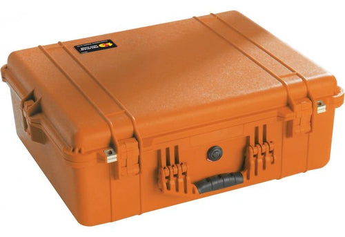 Pelican Case 1600 No Foam Orange