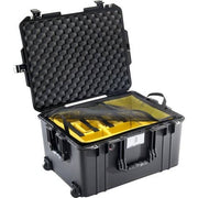 Pelican 1607 Air Case With Padded Dividers - Black