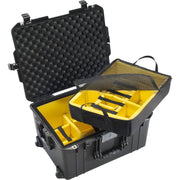 Pelican 1607 Air Case With Padded Dividers - Black
